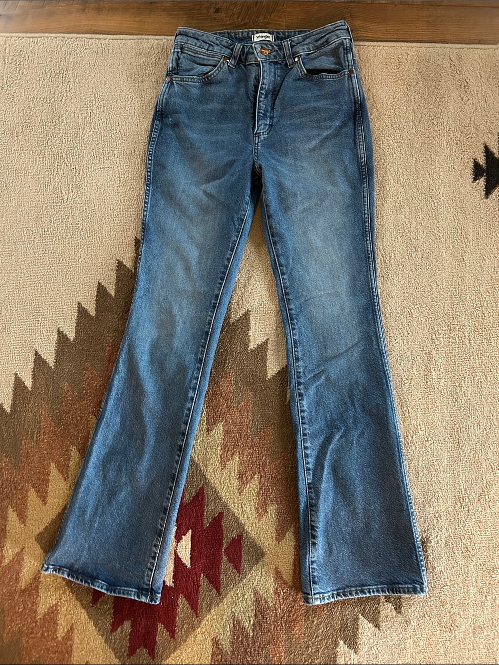 Wrangler Women's westward 626 Medium Blue Bootcut Jeans 26x34